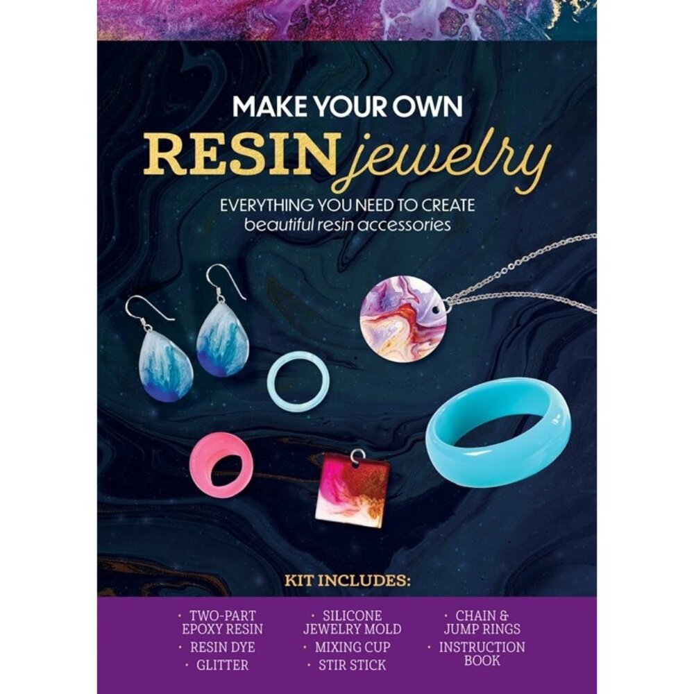 Make Your Own Resin Jewelry Kit by Editors of Chartwell Books 9780785842323 NEW